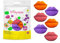 BODYNESS Bade-Kisses - 6 lippenförmige Badebomben, Badekugeln für Hautpflege und Entspannung mit Kakaobutter und Aroma, 6x 40g