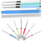 Housoutil 1 Satz Stickwerkzeuge embroidery set stickset Handarbeitszubehör sticknadeln stickmaschine Stich Nähen Stoff Stickwerkzeug für Anfänger Stanznadel-Kits Erwachsene Anfänger Metall