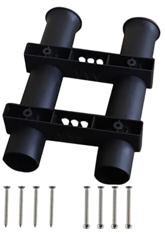 Fishing Rod Holder for Garage, Fishing Pole Holder, Mounting Stand Storage for Kayak, Truck, Garage, Camping