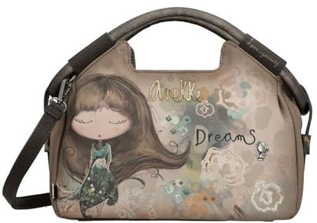 Anekke Umhängetasche Handtasche Real Bowling Bag Multicolor mehrfarbig