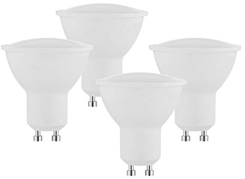 Müller-Licht 4 x LED Leuchtmittel Reflektor 4,5W = 50W GU10 320lm warmweiß 2700K