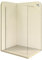 i-flair Duschabtrennung Walk In FIONA 170x200 cm Duschwand Dusche 10mm STARK aus DURCHSICHTIGEM NANO ESG Sicherheitsglas mit EDELSTAHL Wandprofil #740