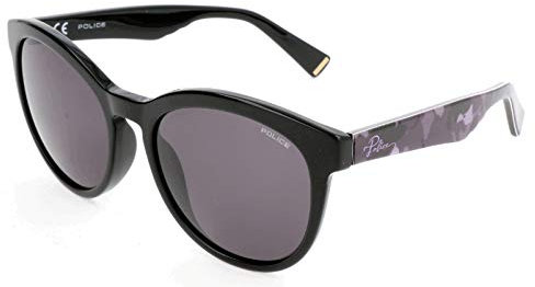 POLICE SPL409 Police Sonnenbrille SPL409 Schmetterling Sonnenbrille 54, Schwarz