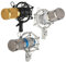 MASUNN Bm-800 Pro Kondensator Dynamic Microphone Mic Sound Audio Studio Recording Mit Dämpfer Halterung - Schwarz L