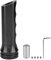 Universal Auto Car Aluminio Handbrake Cubierta Mango Protector Manija de Freno de Mano Modificado Coche Carcasa Accesorios(Black)