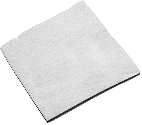 vhbw filtro salva-motore universale per diversi aspirapolvere a 3 strati, tagliabile, 15 x 15 x 0,6cm, microfibra/gommapiuma