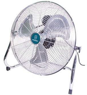 Enrico Coveri VENTILATORE ACCIAIO DA TAVOLO 100W 50 CENTIMETRI