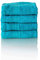 Glart Premium Frottier Handtuch Set, Frotteeserie in 6 Farben und 5 Größen, Farbe: TÜRKIS, 4X Gästetücher 30x50 cm