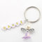 HERZWILD 45 Sets Schutzengel selber Machen Set danke Schlüsselanhänger Engel Charm Perlenengel Anhänger für DIY Hochzeit Schmuck Halskette Basteln (gold)