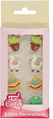 FunCakes Zucker Dekorationen Alpaka Set/8