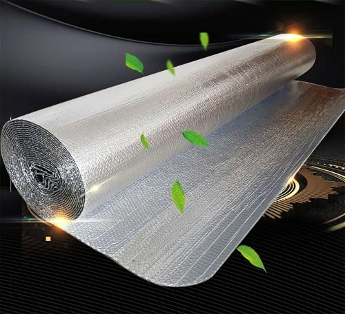 Selbstklebend Aluminium Dampfsperrfolie Dampfsperre Dach Innen Dampfsperre zur Dämmung Dampfsperrfolien zur Dachisolierung Dach dampfsperre sauna Dampfsperren,Dachisolierung (Size:1x4m/3.2x13.1ft)