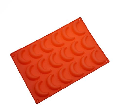 Moon Ice Cube Tray Silicone Crescent Mold for Chocolate Candy Gummy Jello Jelly Resin Cake Mini Soap Wax Crayon Melt