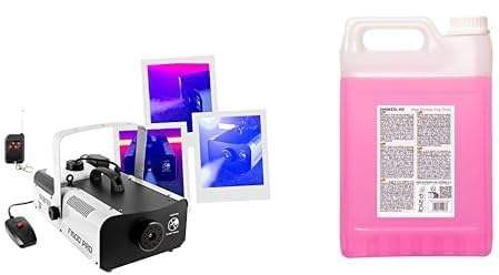 Machine à fumée F1500 PRO & Ibiza SMOKE5L-HD Liquide à fumée haute densité
