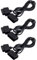 risingsaplings 3 cavi di prolunga SNES per controller compatibili con console Retro-Bit SNES Super Nintendo Entertainment System (nero, 1,8 m)