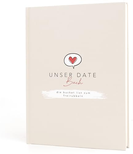 Darlena Unser Date Buch | 52 Date Ideen für Paare zum Freirubbeln | Bucket List für Pärchen | Jahrestag Geschenk für ihn & sie | Paar Geschenke zum Valentinstag oder Weihnachten für Freund & Freundin
