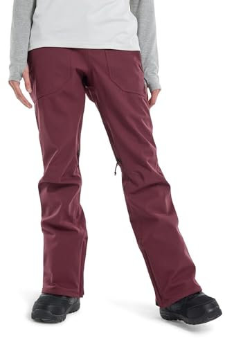 Burton Damen Vida 2L wasserdichte Stretch-Schneehose (Standard, L, Almandine)