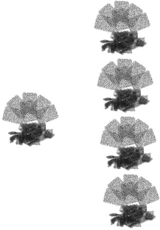 minkissy 300pcs Pet Water Fountain Filter Sponges Thickened Purification Cleaning Sponges for Water Dispenser for Pets