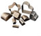 MeevrgR Lot de 3 emporte-pièces en forme de goutte/cœur/étoile en cuir avec lame incisive, différentes tailles, construction en alliage d'acier durable (3 pièces)