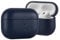 TORRO Lederhülle kompatibel mit AirPods Pro (1. und 2. Generation) – Echtleder AirPods Pro Schutzhülle (Marineblau)