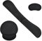 Shengxi Tapis de Souris Ergonomique, 3Pcs Repose Poignet Clavier Pliable Tapis de Souris avec Repose-Poignet Support Poignet Souris Antidérapant pour Ordinateur Bureau Gamer