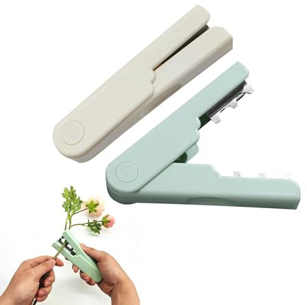 TUKEVA 2 Stück Rosen Dornen Entferner Rose Thorn Stripper Rosen Stripper Werkzeug werkzeug zum entfernen von rosendornen Blumenwerkzeuge für Haus,Garten, Werden DIY Gartenbau Enthusiasten (Farbe A)