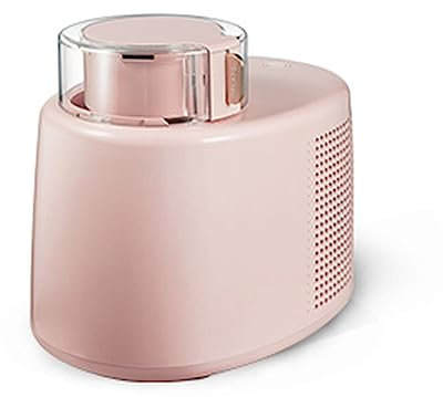 SONGYL-20249 Eismaschine Eismaschine for Zuhause, praktisch, for den Desktop, kleine automatische Frucht-Joghurt-Eismaschine elektrische Eismaschine(Pink)