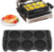 Insert à gaufres compatible avec Tefal Optigrill XL, 4 en 1 XL, 2 en 1 XL, Elite XL, Plus+XL, Elite Plus XL, Accessoires de cuisson pour gaufres belges
