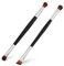 HonGien 2-teiliges Make-up-Pinsel-Set, Augen-Essentials, Doppelseitiger Pinsel, Augenpinsel zum Verblenden, Definieren, Verwischen, Schattieren, Perfekt für Reisen