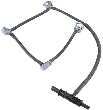 LICHENGTAI Fuel Injector Leak Off Return Pipe A6460700732 For Mer-cedes-benz E-CLASS S211 W211, for C-CLASS W204 S204 S211 Fuel Injector Overflow Leak Off Pipe Return Hose Replace A 646 070 07 32