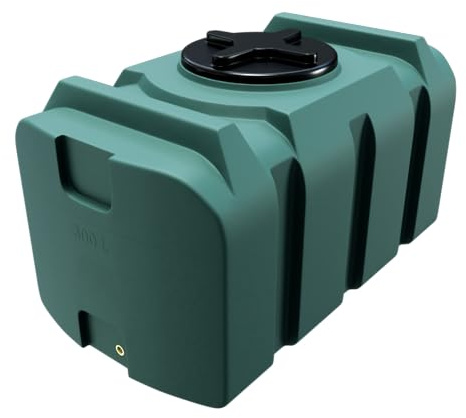 Varile 300L NEO Tanque de almacenamiento de agua potable | Sin BPA | rosca de latón integrada de 3/4 | Fabricado en la UE | Apto para alimentos (Verde)