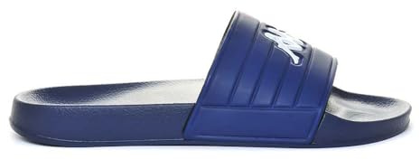 Kappa Logo Sarty Kid Ciabatte comode ed eleganti, colore nero e bianco e bianco, taglia 39