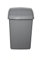 ZARVICZONIA 10L/30L/50L Premium Plastic Swing Bins Durable For Kitchen Bathroom Rubbish Office Room Trash Rubbish Recycling and General Waste (Grey, 50 Litre)
