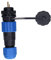 Qotolite Aviación enchufe con un conector compacto duradero confiable para máquinas controladas por el programa (1 core (380V 25A))