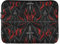 Custodia per laptop 15-16 Pollici Cool Laptop Storage Bag Red Fires Nero Computer Sleeve con Cerniera per Lavoro Viaggi forro para