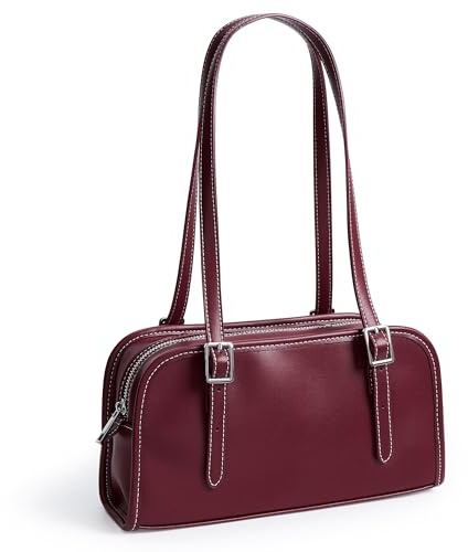 KALIDI Women Tote Bag Swing Bag Hobo Handbag Leather with Zip for Work,Shopping,Travel,Daily