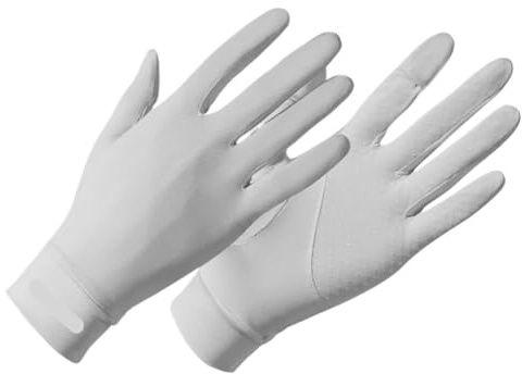 FOELANNE Handschuhe Ice Silk Grip Radfahren Angeln Mehrfarbig 2 Paar