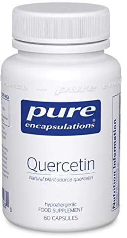 Pure Encapsulations - Quercetin 250mg - Natural Plant-Source Pure Quercetin Supplement - 60 Vegetarian Capsules