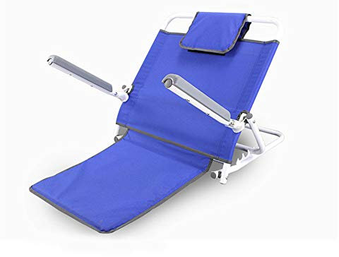 YNHUIOA Back Rest - Portable Adjustable Sit-up Back Rest - Stainless Steel Backrest Bed Support for Elderly & Disabled for Eat,Read & Watch TV in Bed