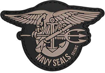 Emblem 3D Navy Seals Farbe: grau