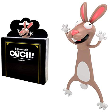 3D Cartoon Tier-Lesezeichen,bookmark animal,lesezeichen kinder,lesezeichen magnetisch,3D Stereo Cartoon schön Tier Lesezeichen Geschenk für Kinder und Erwachsene (G)