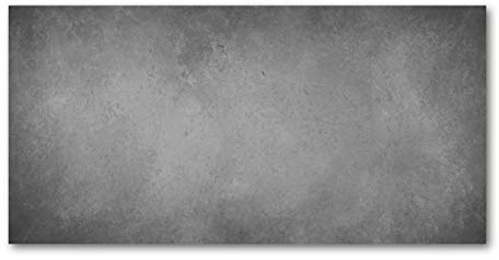 Tulup Spritzschutz Glas Küche 140x70 cm Küchenrückwand Glassplatte Küche Herd Küchenrückwand aus Echtglas Abdeckplatte - Sonstige - Grau - Beton