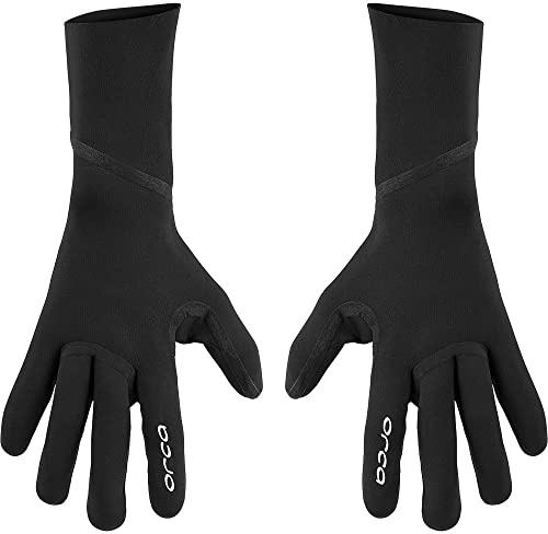 ORCA 2022 Mens Core Open Water Gloves MA44TT01 - Black Glove Size - M