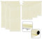 UISEBRT Tenda avvolgibile verticale per esterni Tenda a Rullo Oscurante, Tenda Parasole Antivento Privacy per Balcone, Terrazzo, protezione dai raggi UV (180 x 240 cm, Beige)