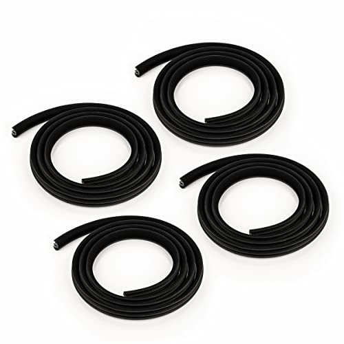 LST 4x Türdichtung Gummiprofil Autotür Gummi Set vorne hinten 3er E90 E91
