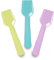 Virsus 500 Palette Gelato Colorate, lunghezza 10 cm, Biodegradabile e compostabile, cucchiaini per dessert, dolci, gelato, Gelateria, colori misti Giallo, Lilla e Celeste