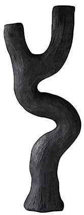 Mette Ditmer Art Piece Candleholder B 8 x L 16 x H 41 cm Black