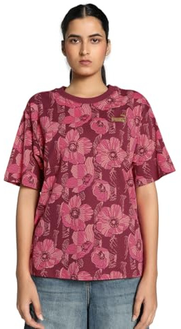 PUMA Unisex ESS+ Class Act AOP Tee T-Shirts