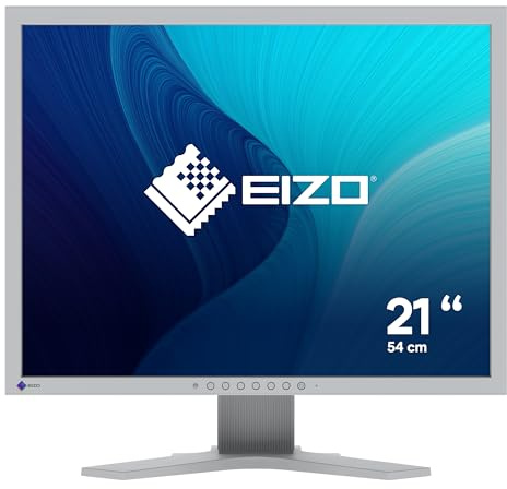 EIZO FlexScan S2134 - Monitor Profesional - 21 54cm IPS, 1600x1200, 4:3 relacion de Aspecto