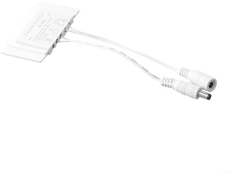 Interruptor de luz de espejo con botón inteligente, interruptor con sensor táctil, 12 V, 5 A, 60 W, soporta espejo de 1 5 mm, fácil instalación (A)