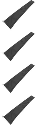 Sosoport 4piezas Funda Para Sombrilla De Patio Cubierta Protectora De Parasol Exterior Resistente Al Sol Para y
